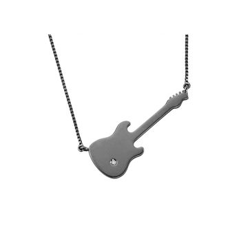 guitar-necklace-black-rhodium-with-diamond